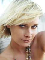 Blond Deni in the Paradise