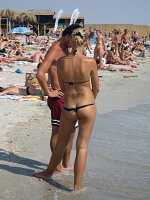 Hot beach butts
