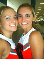 Amateur cheerleaders getting naughty and naked