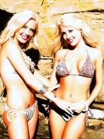 Barron Twins Beach Bikinis