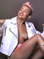 Miley Cyrus nipple snip