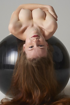 Sexy Emily Bloom Black Ball Game